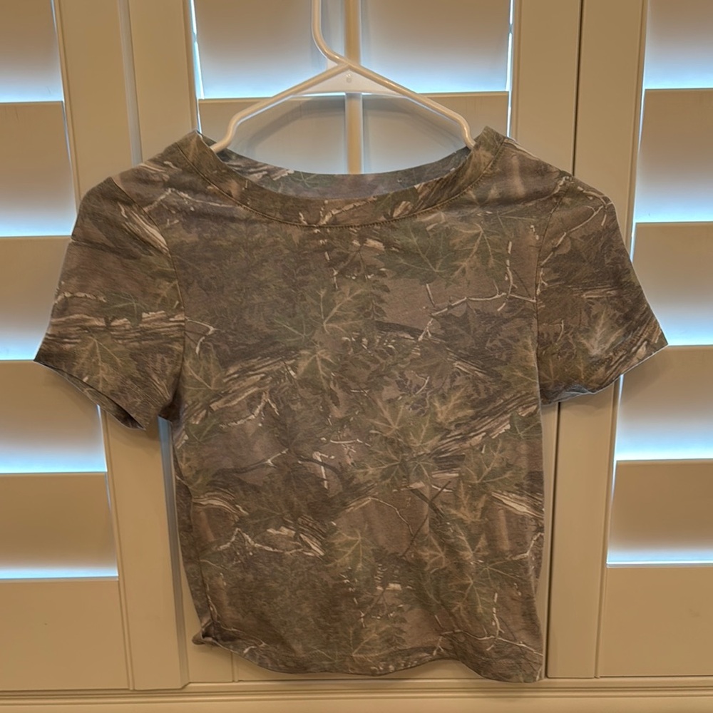 Pacsun Camo Print Women's Top